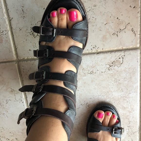 🎈SOLD🎈Freebird Quinn Black-Multi Shoes Sz 8 - Picture 4 of 5